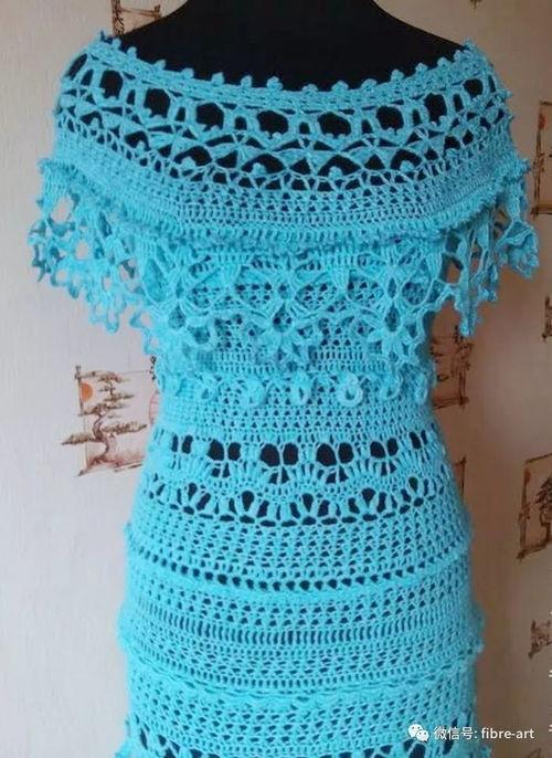 棒针钩成人裙子图解视频,跟随视频教程钩织时尚成人裙子