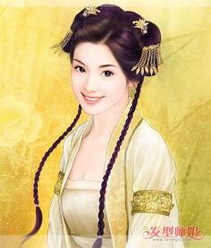 古装扎头发视频成人女,女生古典美发秘籍