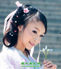 古装扎头发视频成人女,女生古典美发秘籍